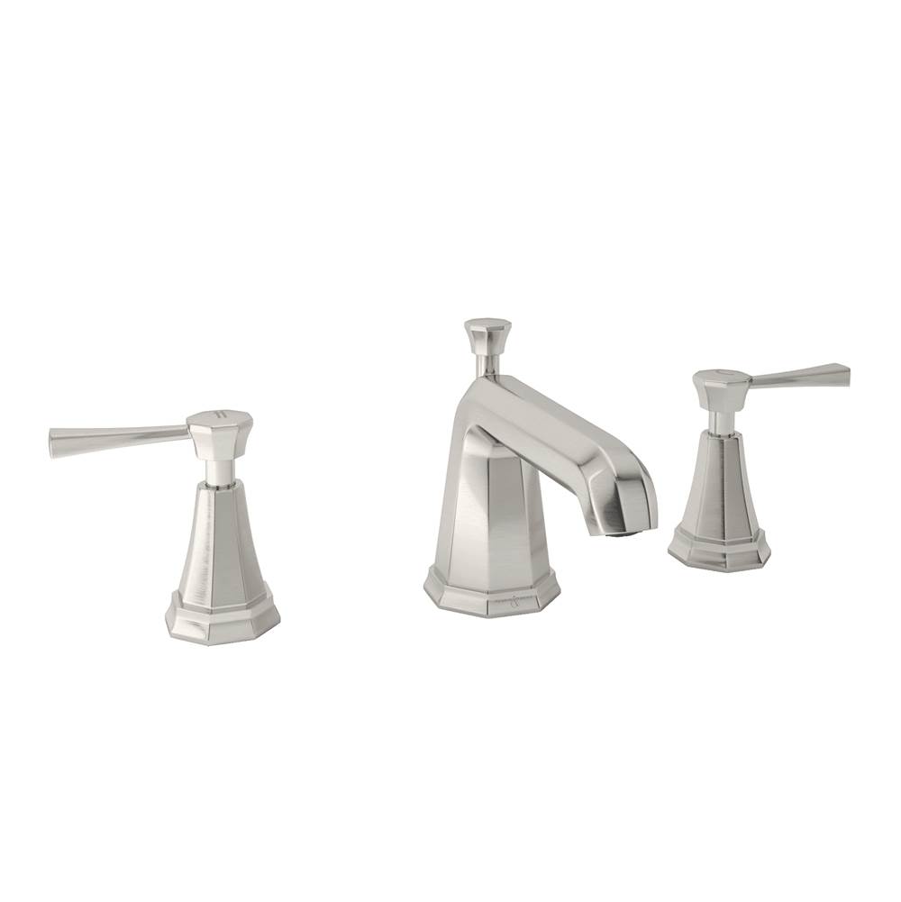 Perrin & Rowe Widespread Bathroom Sink Faucets item U.3141LS-STN-2