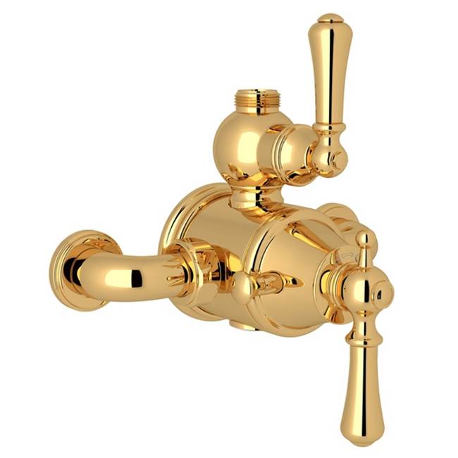 Bathworks ShowroomsPerrin & RoweGeorgian Era™ 3/4'' Exposed Therm Valve With Volume And Temperature Control