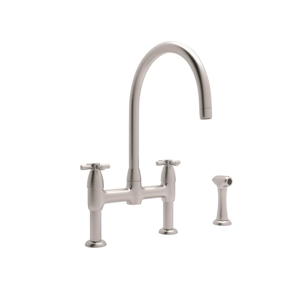 Perrin & Rowe Bridge Kitchen Faucets item U.4272X-STN-2