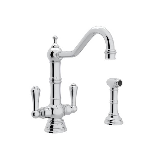 Perrin & Rowe Deck Mount Kitchen Faucets item U.4766APC-2