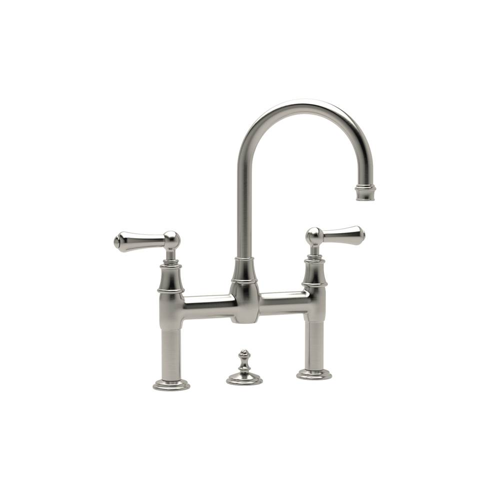 Perrin & Rowe Bridge Bathroom Sink Faucets item U.3708LS-STN-2