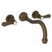 Perrin And Rowe - U.3783LSP-EB/TO - Wall Mount Tub Fillers