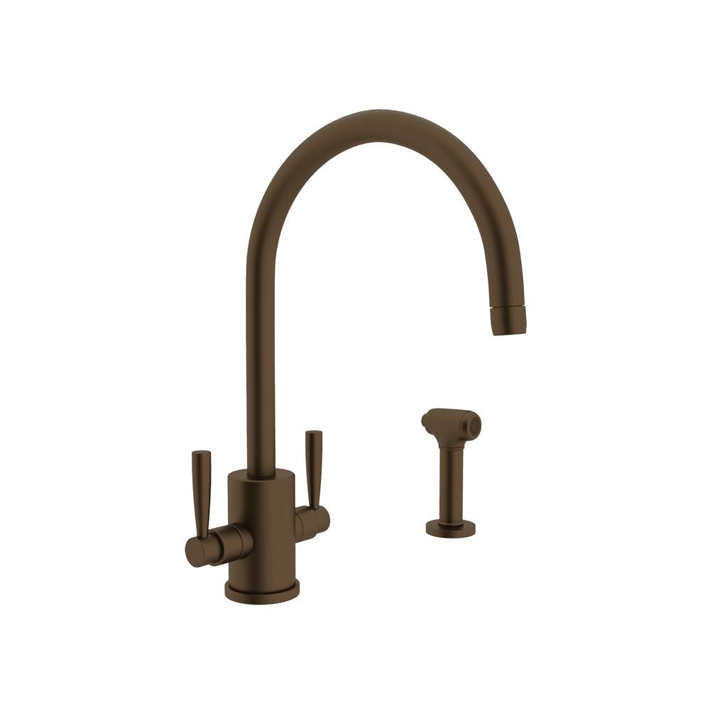 Perrin & Rowe Deck Mount Kitchen Faucets item U.4312LS-EB-2