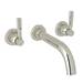 Perrin And Rowe - U.3331LS-PN/TO - Wall Mount Tub Fillers