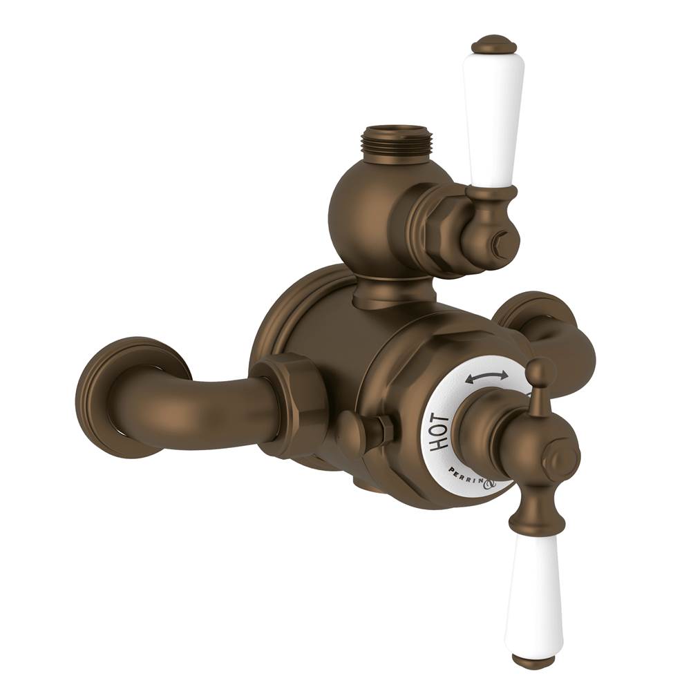 Bathworks ShowroomsPerrin & RoweEdwardian™ 3/4'' Exposed Therm Valve With Volume And Temperature Control