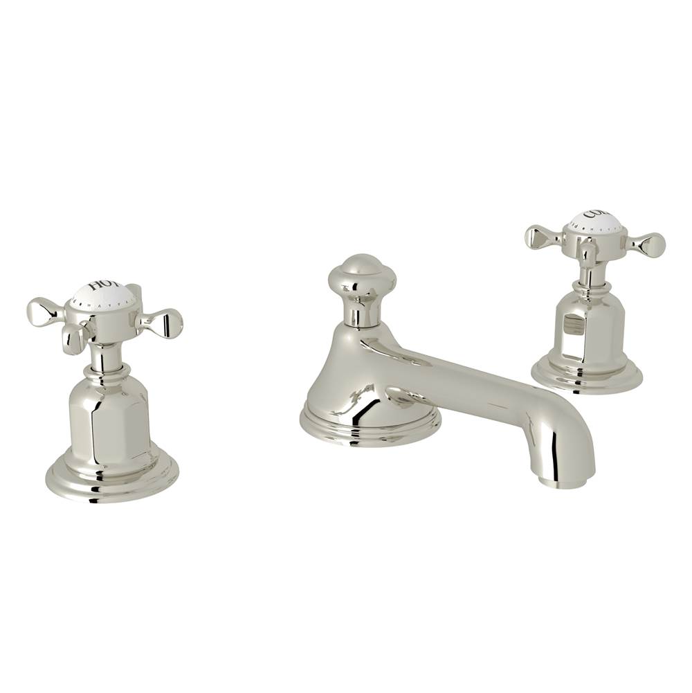 Perrin & Rowe Widespread Bathroom Sink Faucets item U.3706X-PN-2