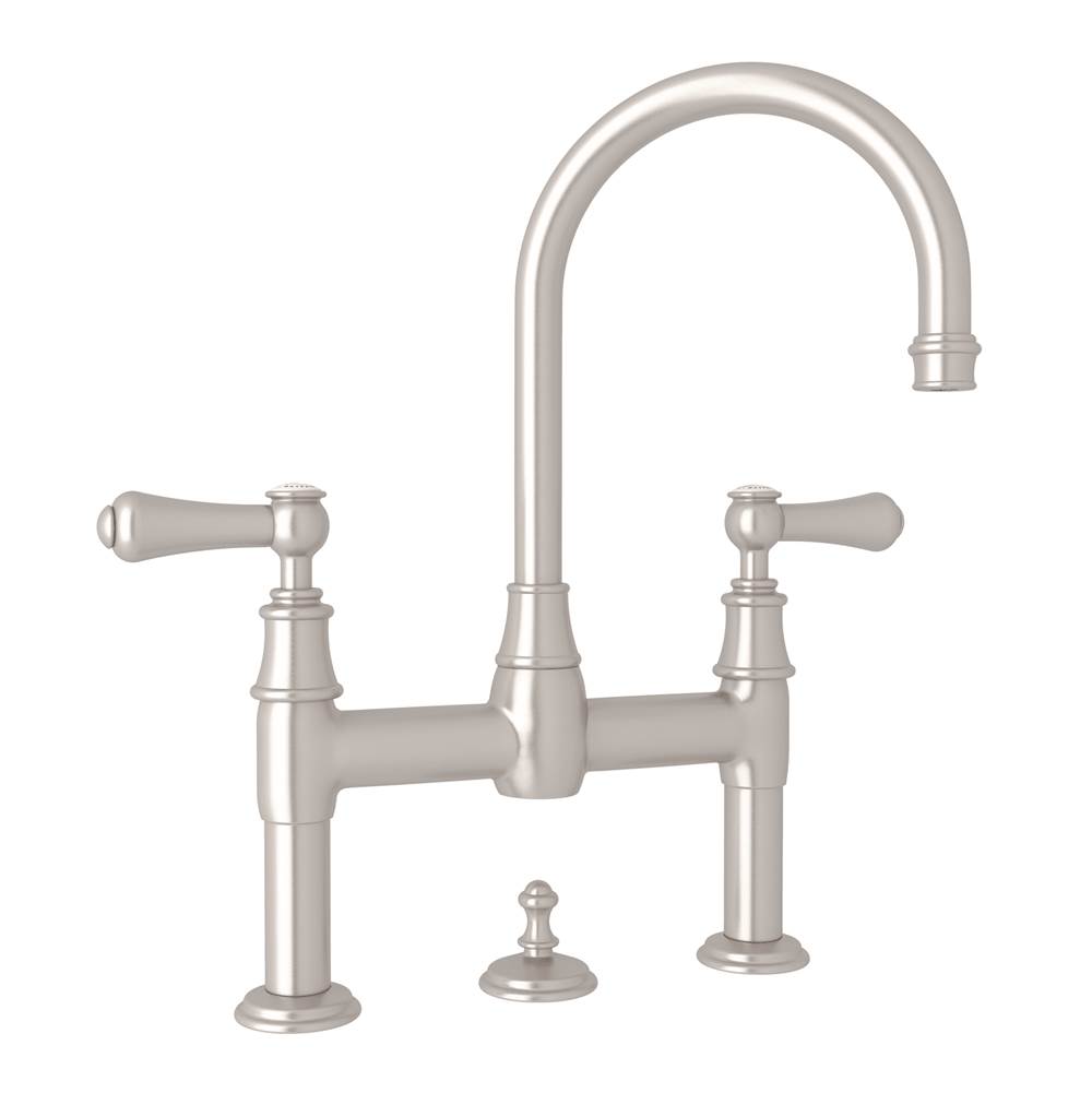 Perrin & Rowe Bridge Bathroom Sink Faucets item U.3708LSP-STN-2
