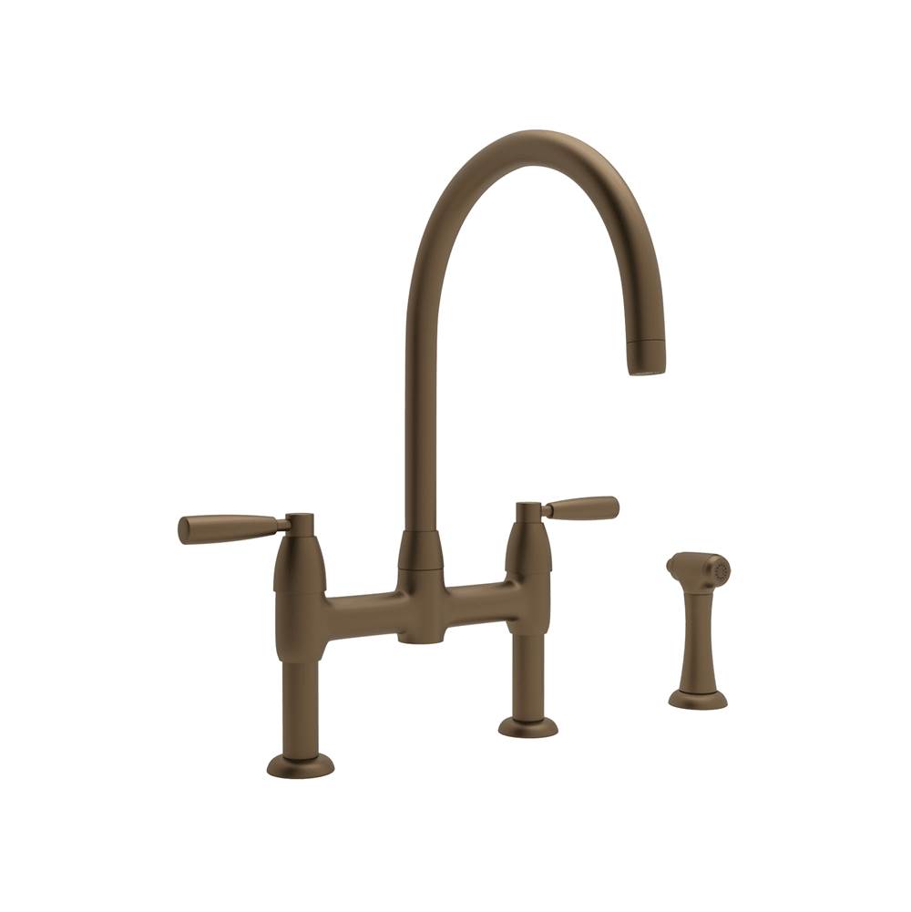 Bathworks ShowroomsPerrin & RoweHolborn™ Bridge Kitchen Faucet With C-Spout and Side Spray
