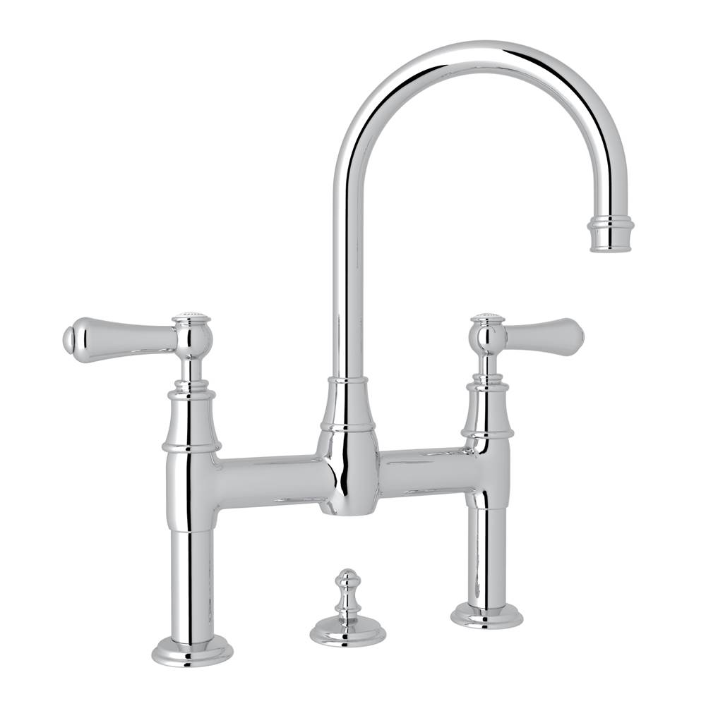 Perrin & Rowe Bridge Bathroom Sink Faucets item U.3708LSP-APC-2