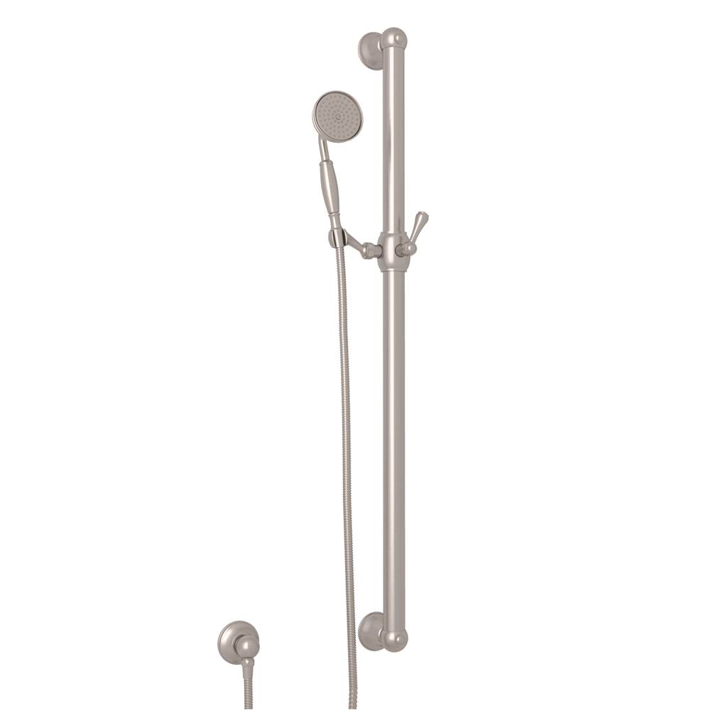 Perrin & Rowe Handshower Set With 39'' Grab Bar and Single Function Handshower