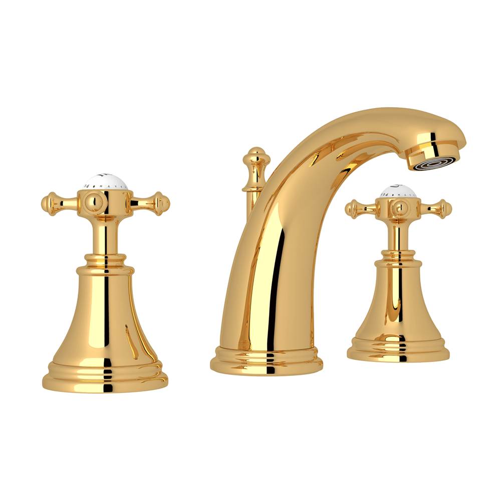 Perrin & Rowe Widespread Bathroom Sink Faucets item U.3713X-EG-2
