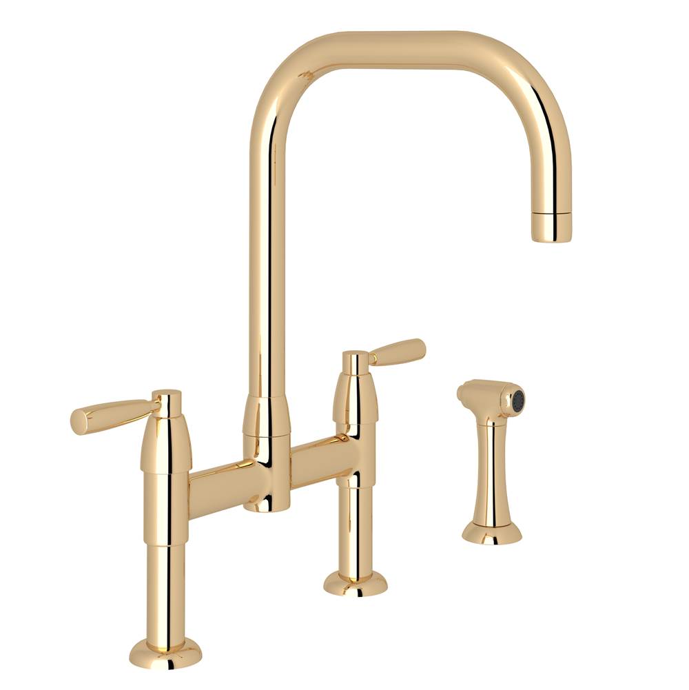 Bathworks ShowroomsPerrin & RoweHolborn™ Bridge Kitchen Faucet with U-Spout and Side Spray