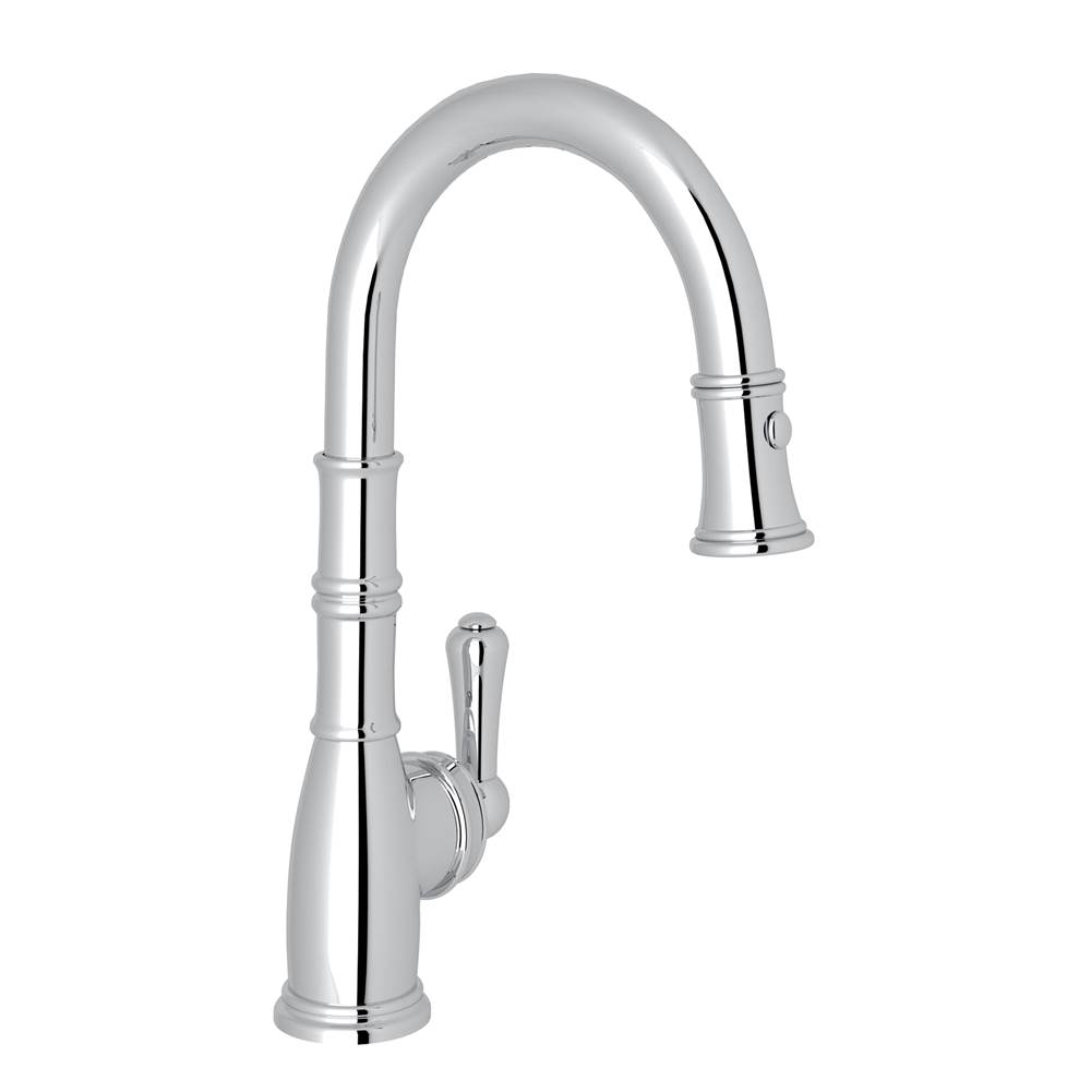 Perrin & Rowe Pull Down Bar Faucets Bar Sink Faucets item U.4743APC-2