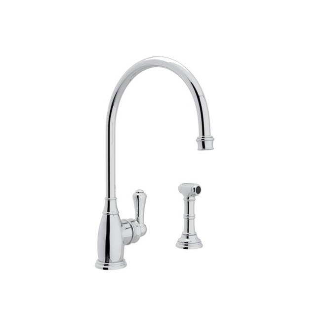 Perrin & Rowe Georgian Era™ Kitchen Faucet With Side Spray