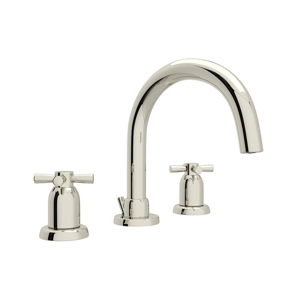 Perrin & Rowe Widespread Bathroom Sink Faucets item U.3956X-PN-2
