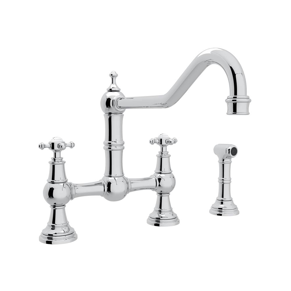 Perrin & Rowe Bridge Kitchen Faucets item U.4763X-APC-2