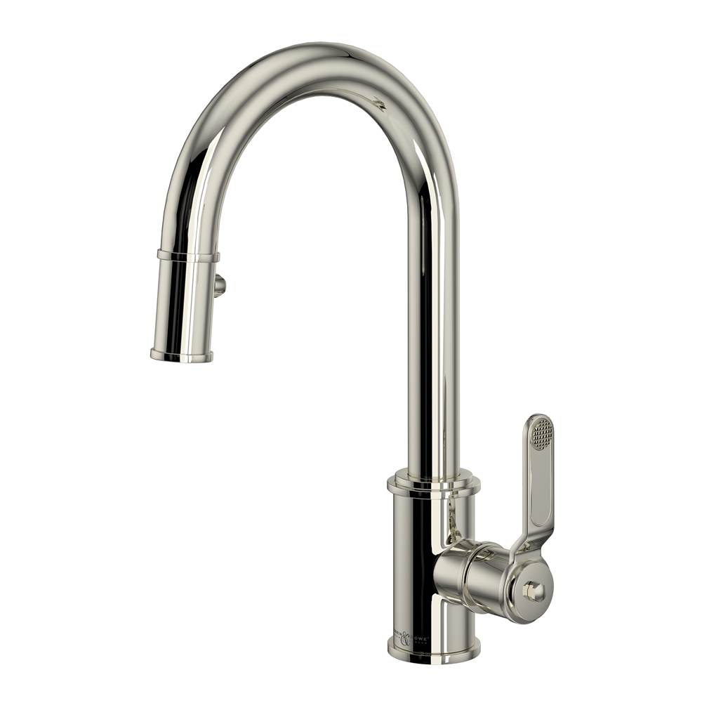 Perrin & Rowe Pull Down Bar Faucets Bar Sink Faucets item U.4543HT-PN-2