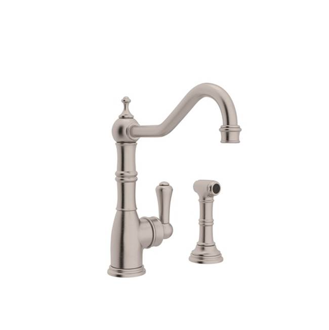 Perrin & Rowe Single Hole Kitchen Faucets item U.4746STN-2