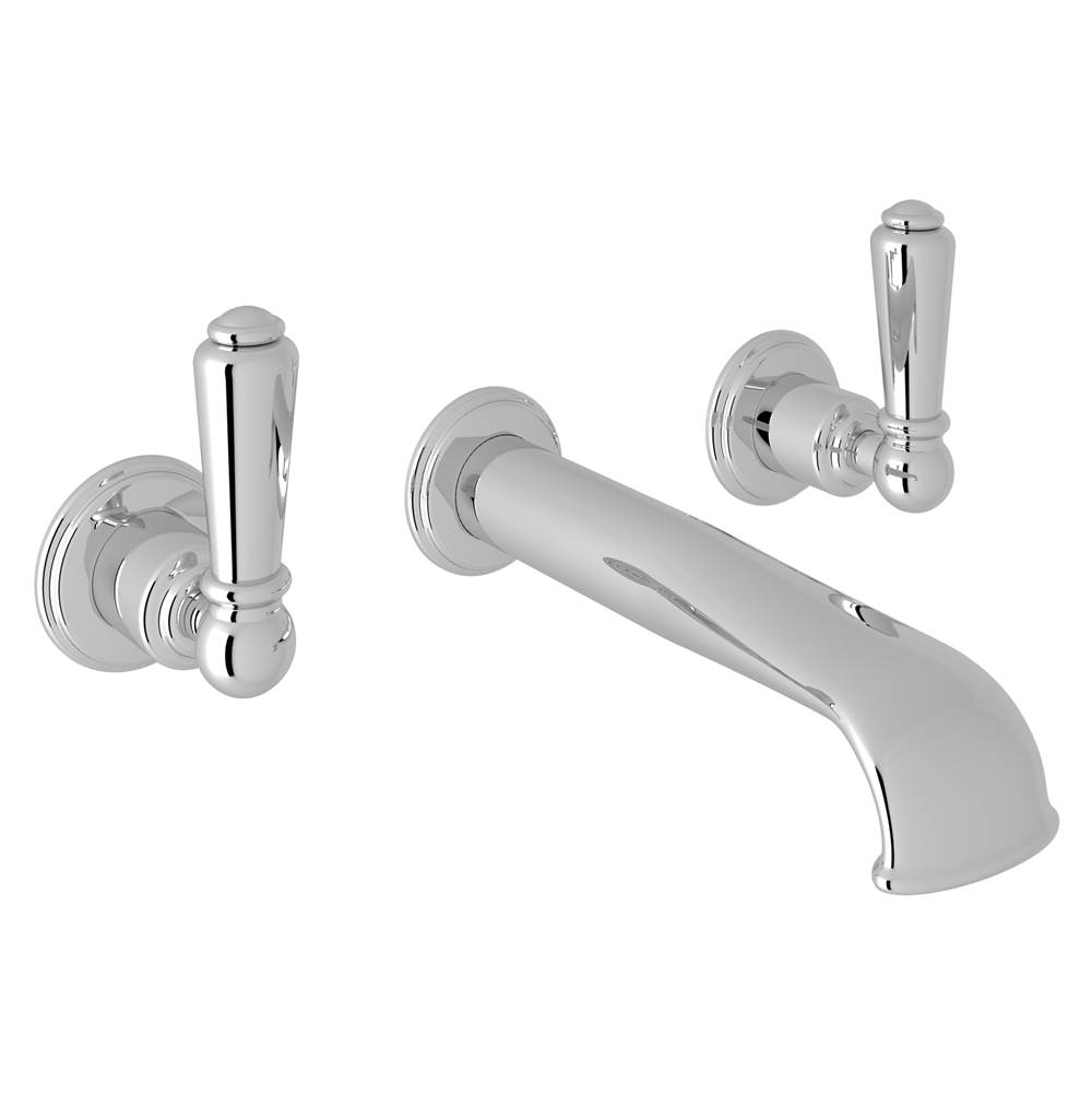 Perrin & Rowe Wall Mounted Bathroom Sink Faucets item U.3560L-APC/TO-2