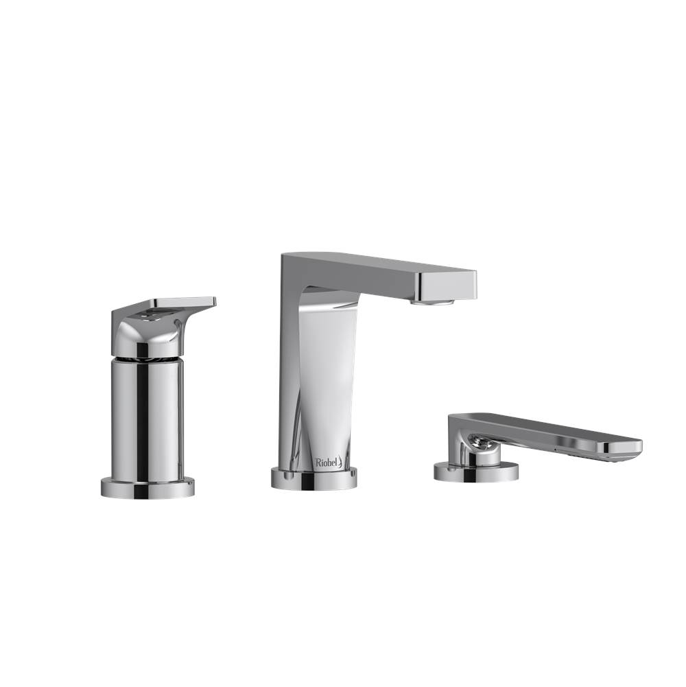 Bathworks ShowroomsRiobel3-piece Type P (pressure balance) deck-mount tub filler with Handshower trim