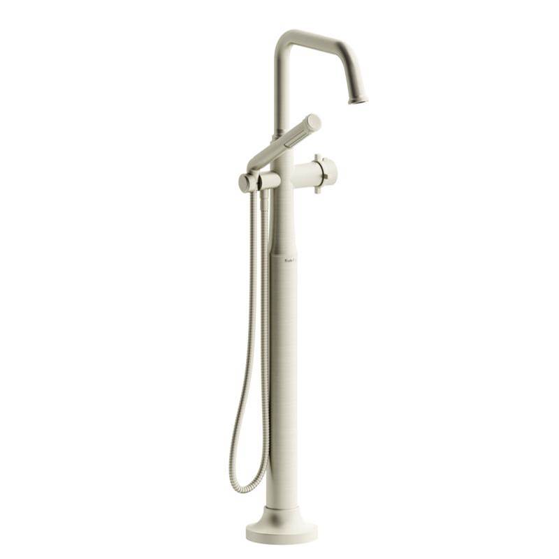 Bathworks ShowroomsRiobel2-way Type T (thermostatic) coaxial floor-mount tub filler with hand shower