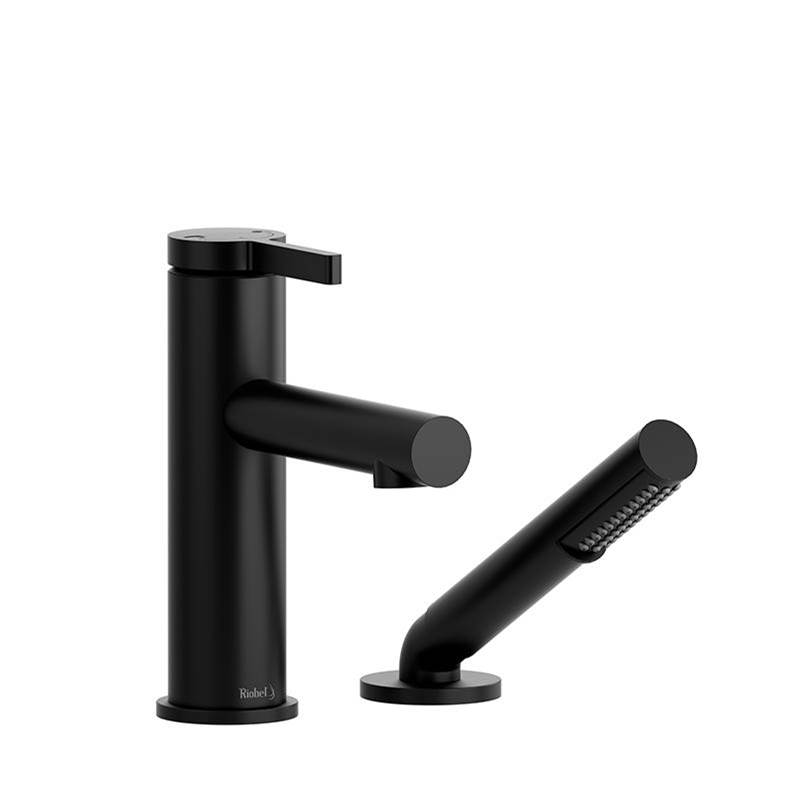 Riobel Pro Deck Mount Roman Tub Faucets With Hand Showers item CO02BK