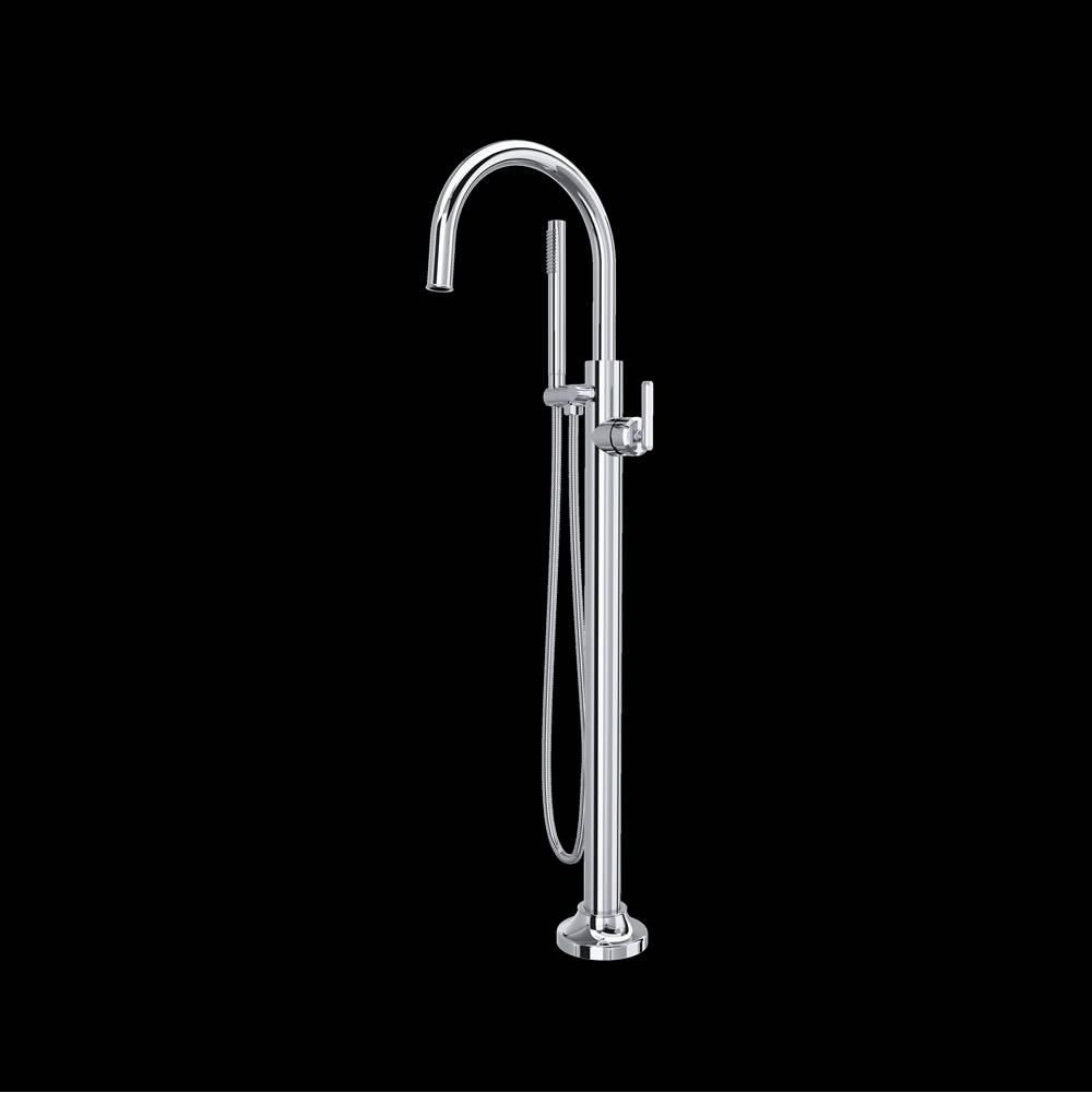 Bathworks ShowroomsRohl CanadaApothecary™ Single Hole Floor-Mount Tub Filler Trim