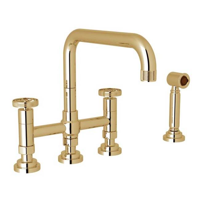Bathworks ShowroomsRohl CanadaCampo™ Bridge Kitchen Faucet With Side Spray