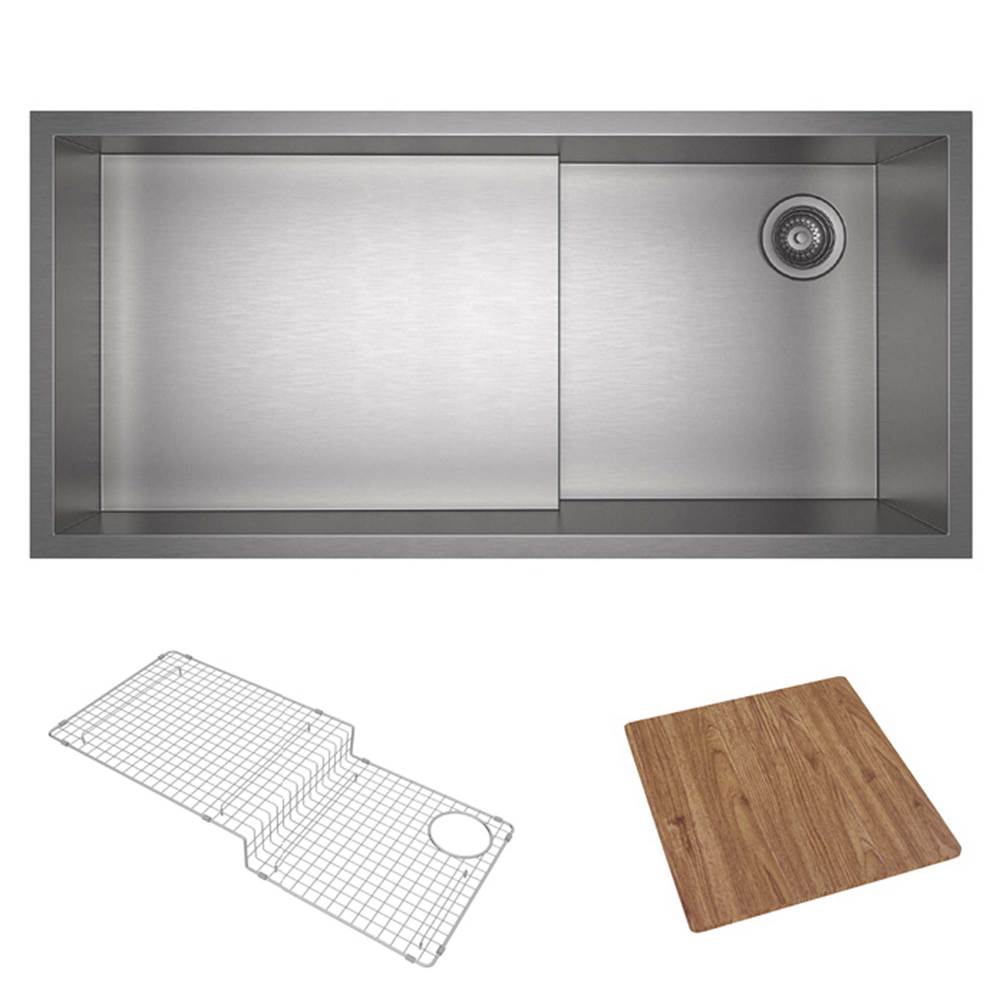Rohl Canada Culinario™ 36'' Stainless Steel Chef/Workstation Sink With Accessories