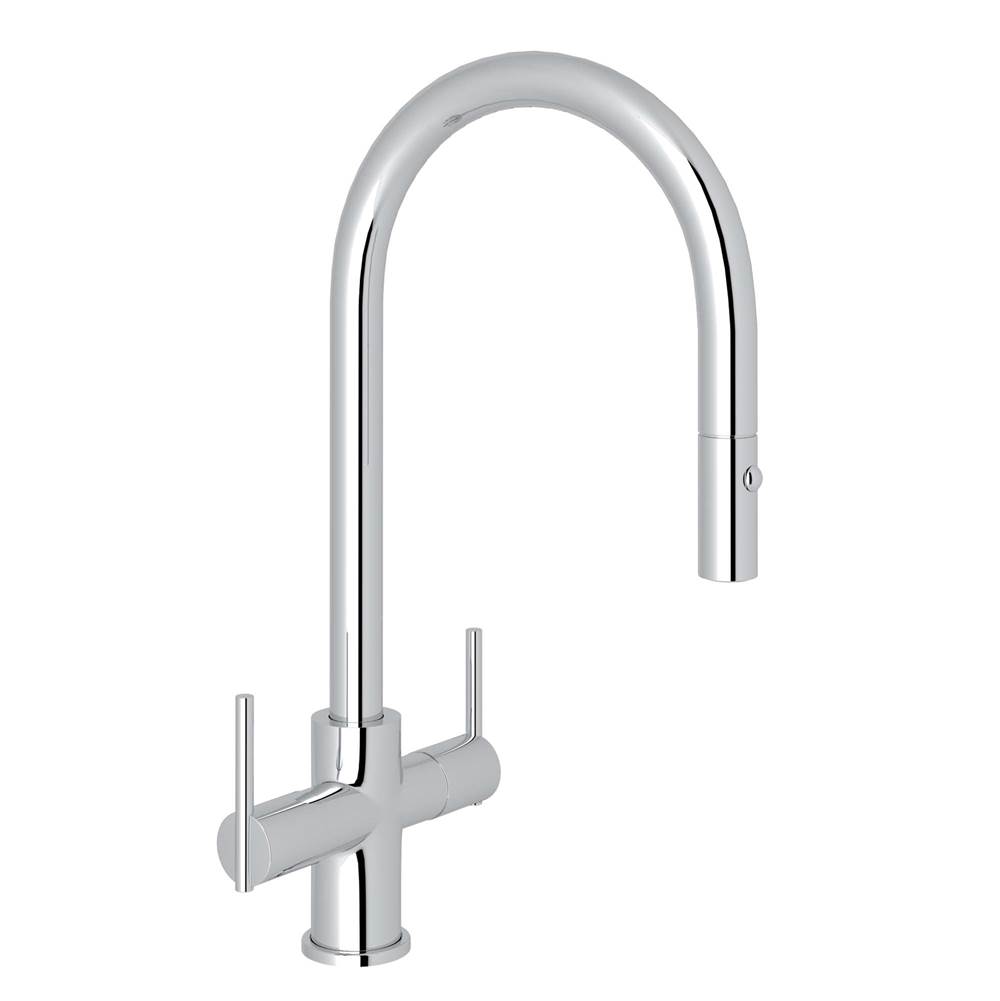 Bathworks ShowroomsRohl CanadaPirellone™ Two Handle Pull-Down Kitchen Faucet