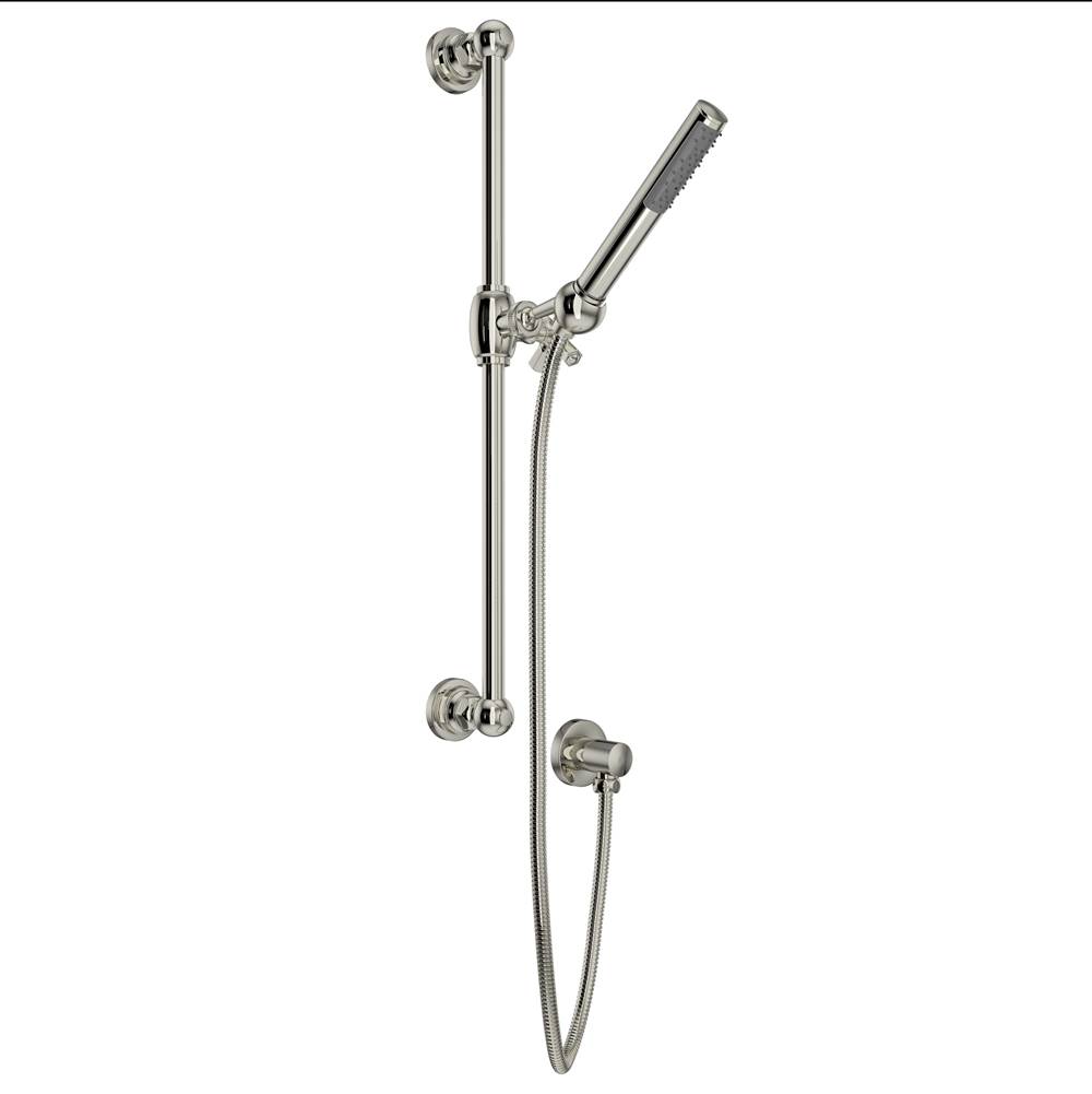 Rohl Canada Handshower Set With 21'' Slide Bar and Single Function Handshower
