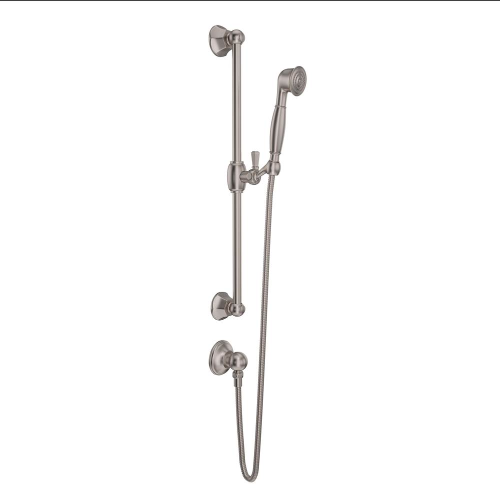 Rohl Canada Handshower Set With 24'' Slide Bar and Single Function Handshower