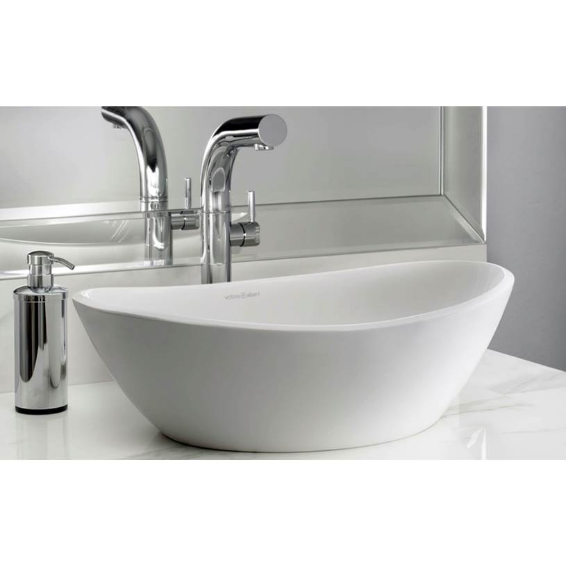 Bathworks ShowroomsVictoria + AlbertAmalfi 22'' x 13'' Oval Vessel Lavatory Sink