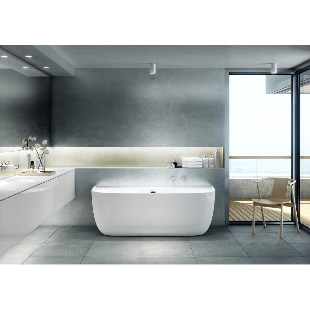 Bathworks ShowroomsVictoria + AlbertEldon 69'' x 34'' Freestanding Soaking Bathtub With Void