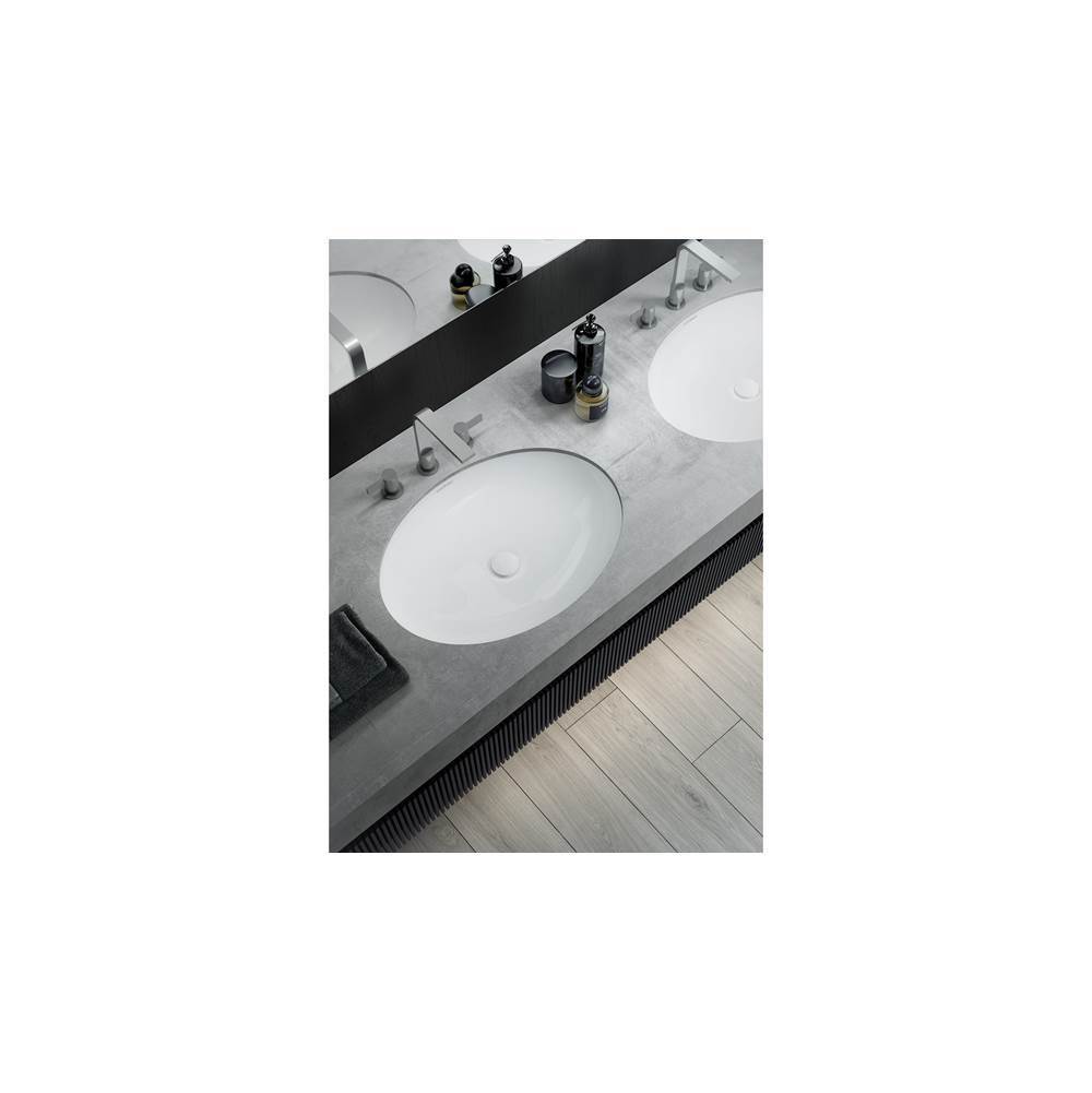 Bathworks ShowroomsVictoria + AlbertKaali 23'' x 18'' Undermount Oval Lavatory Sink