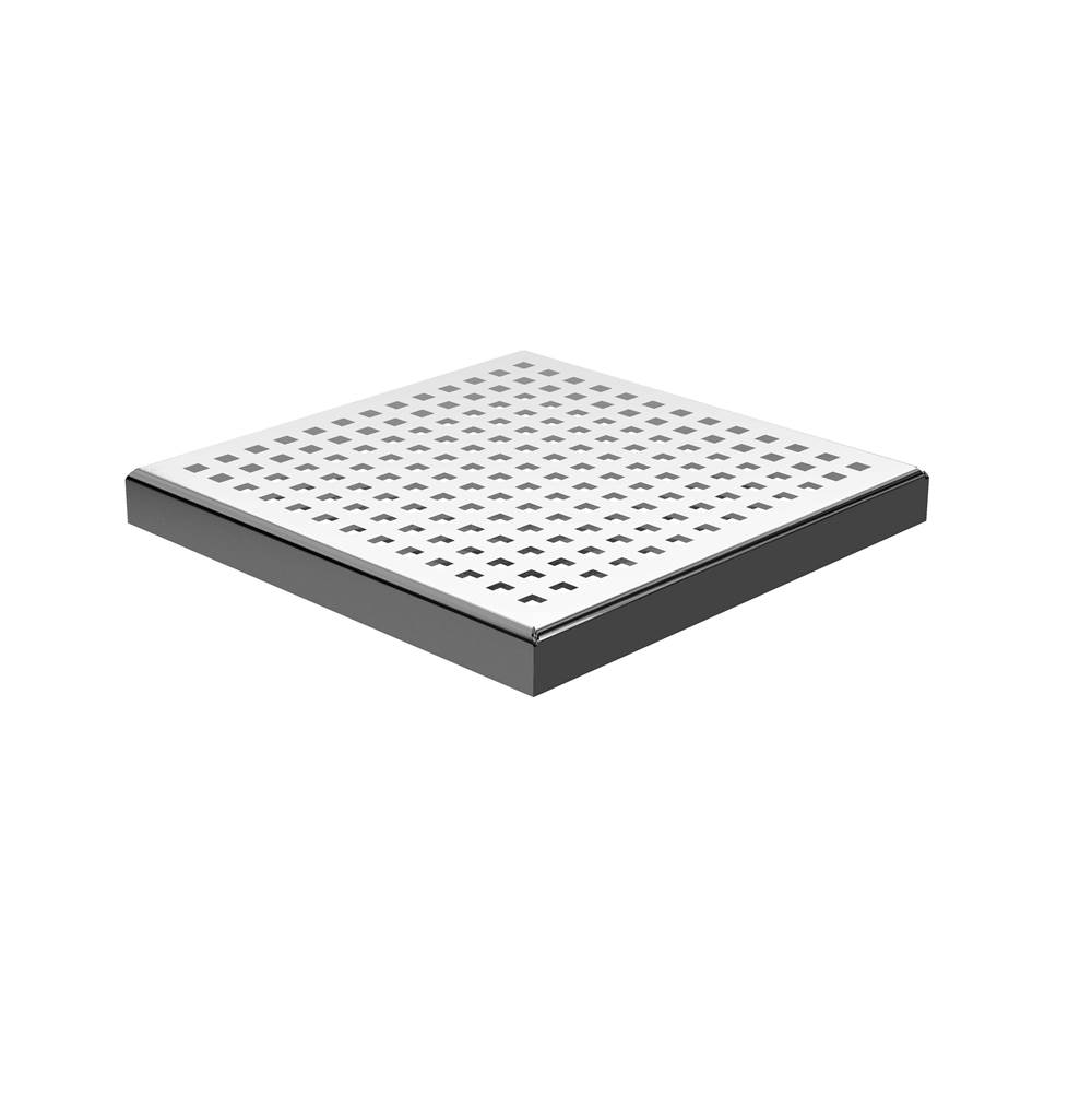 Bathworks ShowroomsZitta CanadaA1 Square Stainless Steel Grate 6'' X 6''